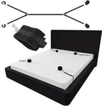 Bed bondage set – Under the bed bondage set - Handboeien en Enkelbanden- Discreet Verpakt - BDSM Bed bondage set – Under the bed bondage set - Handboeien en Enkelbanden- Discreet Verpakt - BDSM