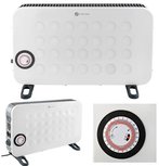 Convector kachel Elektrische verwarming Verwarming - 2000 Watt turbo Timer en Thermostaat Antivriesmodus - Wit Convector kachel Elektrische verwarming Verwarming - 2000 Watt turbo Timer en Thermostaat Antivriesmodus - Wit