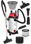 Nat en droog stofzuiger - Alleszuiger - Bouwstofzuiger - Werkplaatstofzuiger - Industriele stofzuiger - RVS - 1800 tot 2500 Watt - 40 Liter - Inclusief stopcontact met aan/uit functie - Blaasfunctie Nat en droog stofzuiger - Alleszuiger - Bouwstofzuiger - Werkplaatstofzuiger - Industriele stofzuiger - RVS - 1800 tot 2500 Watt - 40 Liter - Inclusief stopcontact met aan/uit functie - Blaasfunctie