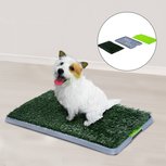 Hondentoilet indoor - Puppy toilet - Puppy zindelijk maken - Medium 68x43 cm Hondentoilet indoor - Puppy toilet - Puppy zindelijk maken - Medium 68x43 cm