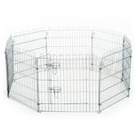 Puppyren XXXL - metaal - 107 cm hoog - 510 cm omtrek - Inclusief grondhaken Puppyren XXXL - metaal - 107 cm hoog - 510 cm omtrek - Inclusief grondhaken