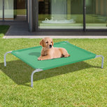 Honden Ligbed - Grote Hondenbed Stretcher - Hondenstretcher - Groen - L - 89x58cm Honden Ligbed - Grote Hondenbed Stretcher - Hondenstretcher - Groen - L - 89x58cm