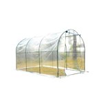 Tuinkas - Foliekas - Folie kas - Kweektent - Kas met folie - 3,5x3x2m - Transparant Tuinkas - Foliekas - Folie kas - Kweektent - Kas met folie - 3,5x3x2m - Transparant
