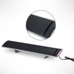 Infrarood terrasverwarmer - Wandverwarmer - Design terrasverwaming - Buitenverwarming - muurbevestiging - Verwarmd zonder zichtbaar licht - 2000 watt Infrarood terrasverwarmer - Wandverwarmer - Design terrasverwaming - Buitenverwarming - muurbevestiging - Verwarmd zonder zichtbaar licht - 2000 watt
