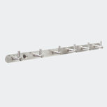 RVS Wandhaken - 6 haken - Wandrail met 6 haken - Multifunctionele Ophang Haken - Deur - Muur - Keuken - Kinderkamer - Badkamer - WC - Wandkapstok - Handdoek Haakjes - Badkamerhaakje RVS Wandhaken - 6 haken - Wandrail met 6 haken - Multifunctionele Ophang Haken - Deur - Muur - Keuken - Kinderkamer - Badkamer - WC - Wandkapstok - Handdoek Haakjes - Badkamerhaakje