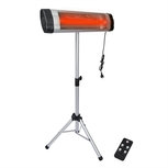 Infrarood terrasverwarmer met statief- Wandverwarmer - Buitenverwarming - Muurbevestiging - Inclusief statief - 2000 watt Infrarood terrasverwarmer met statief- Wandverwarmer - Buitenverwarming - Muurbevestiging - Inclusief statief - 2000 watt