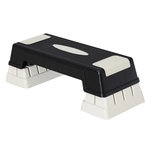 FitGoodz - Fitness Step - Aerobic Step Bankje - Antislip Oppervlak - Stepper - Verstelbaar In 3 Hoogtes - Zwart/Wit FitGoodz - Fitness Step - Aerobic Step Bankje - Antislip Oppervlak - Stepper - Verstelbaar In 3 Hoogtes - Zwart/Wit