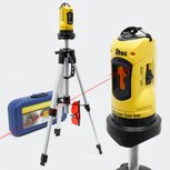 Zelfnivellerende Kruislijnlaser - Laserwaterpas - Lijnlaser - Bouwlaser - Zelfnivellerend - Met statief - Opbergkoffer Zelfnivellerende Kruislijnlaser - Laserwaterpas - Lijnlaser - Bouwlaser - Zelfnivellerend - Met statief - Opbergkoffer