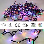 Kerst lichtsnoer - Kerstverlichting - Kerstboomverlichting - Micro Cluster - 1500 LED's - 30 meter - Multicolor - Gekleurd Kerst lichtsnoer - Kerstverlichting - Kerstboomverlichting - Micro Cluster - 1500 LED's - 30 meter - Multicolor - Gekleurd