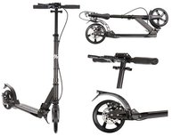 Kruzzel Hyperion City Scooter - Step voor volwassenen - Opvouwbaar - Vering - Schijf rem - 100kg - Autoped - Grote wielen - Zwart Kruzzel Hyperion City Scooter - Step voor volwassenen - Opvouwbaar - Vering - Schijf rem - 100kg - Autoped - Grote wielen - Zwart