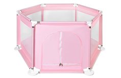 Opvouwbare speelbox voor kinderen - Babybox - Playpen - Reisbox - Kruipbox - Veilige ronden hoeken - Roze Opvouwbare speelbox voor kinderen - Babybox - Playpen - Reisbox - Kruipbox - Veilige ronden hoeken - Roze