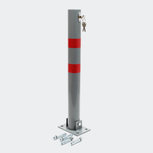 Afzetpaal klapbaar afsluitbaar, anti-parkeerpaal, anti-rampaal - Anti parkeerbeugel - Rond Afzetpaal klapbaar afsluitbaar, anti-parkeerpaal, anti-rampaal - Anti parkeerbeugel - Rond