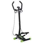 Ministepper met monitor - Stepper - Stepper fitness - Step fitness - 2 in 1 swing stepper - 2 weerstandsbanden - computer - verstelbare weerstand - Inclusief zijwaartse beweging en vloermat Ministepper met monitor - Stepper - Stepper fitness - Step fitness - 2 in 1 swing stepper - 2 weerstandsbanden - computer - verstelbare weerstand - Inclusief zijwaartse beweging en vloermat