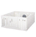 Grondbox - Grondbox Baby - Playpen - Box - Speelbox - Wit - 153 x 150 x 54 cm Grondbox - Grondbox Baby - Playpen - Box - Speelbox - Wit - 153 x 150 x 54 cm