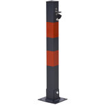 Afzetpaal klapbaar afsluitbaar, anti-parkeerpaal, anti-rampaal - Anti parkeerbeugel - Vierkant Afzetpaal klapbaar afsluitbaar, anti-parkeerpaal, anti-rampaal - Anti parkeerbeugel - Vierkant