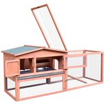 Konijnenhok - Konijnenren - Konijnenhok voor buiten - 158 ​​x 58 x 68 cm Konijnenhok - Konijnenren - Konijnenhok voor buiten - 158 ​​x 58 x 68 cm