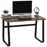 Bureau - Schrijftafel - Computerbureau - Bureautafel - Industrieel design -120L x 60B x 74,5H cm - Bruin Bureau - Schrijftafel - Computerbureau - Bureautafel - Industrieel design -120L x 60B x 74,5H cm - Bruin