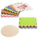 Puzzelmat - Speelmat - Kruipmat - Baby - kinderen - EVA Foam - Muziekinstrumenten Puzzelmat - Speelmat - Kruipmat - Baby - kinderen - EVA Foam - Muziekinstrumenten