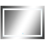 Badkamerspiegel met led verlichting - Spiegel - Spiegel met verlichting - Wandspiegel - 60 x 80 x 4 cm Badkamerspiegel met led verlichting - Spiegel - Spiegel met verlichting - Wandspiegel - 60 x 80 x 4 cm