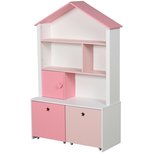 Boekenkast kinderkamer - Boekenrek - Opbergkast - Kasten - Decoratie - Roze Boekenkast kinderkamer - Boekenrek - Opbergkast - Kasten - Decoratie - Roze