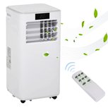 Mobiele Airco - Airconditioning - 8000 BTU - 24 - uurs timer - Airco op wielen met Afstandsbediening Mobiele Airco - Airconditioning - 8000 BTU - 24 - uurs timer - Airco op wielen met Afstandsbediening