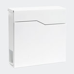 Moderne brievenbus – - Brievenbus met krantenrol – - Wandbrievenbus - Brievenbus hangend - Wit - 370 x 370 x 105 mm Moderne brievenbus – - Brievenbus met krantenrol – - Wandbrievenbus - Brievenbus hangend - Wit - 370 x 370 x 105 mm