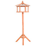 Voederhuisje voor vogels staand - Voederhuis voor vogels - Vogelvoederhuisje - Met standaard en zinken dak - Ø 40 x 110 cm Voederhuisje voor vogels staand - Voederhuis voor vogels - Vogelvoederhuisje - Met standaard en zinken dak - Ø 40 x 110 cm