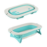 Babybad - Baby badje - Babybadje - Opvouwbaar - Groen - 84,5 x 50,5 x 24 cm Babybad - Baby badje - Babybadje - Opvouwbaar - Groen - 84,5 x 50,5 x 24 cm