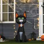 Halloween - Halloween decoratie - Halloween versiering - Halloween verlichting - Kat - Opblaasbaar Halloween - Halloween decoratie - Halloween versiering - Halloween verlichting - Kat - Opblaasbaar