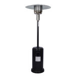Terrasverwarmer - Terrasverwarmer gas - Heater - Staand - Verrijdbaar - 13000 W - Zwart/zilver Terrasverwarmer - Terrasverwarmer gas - Heater - Staand - Verrijdbaar - 13000 W - Zwart/zilver