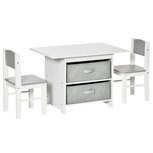Kinderzitgroep 3-delig- Speelgoed - Kinderstoel - Speeltafel - Bureau - MDF - 71 cm x 48 cm x 49 cm Kinderzitgroep 3-delig- Speelgoed - Kinderstoel - Speeltafel - Bureau - MDF - 71 cm x 48 cm x 49 cm
