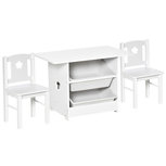Kinderzitgroep 3-delig- Speelgoed 2 jaar - Kinderstoel - Speeltafel - Opbergbox - Bureau - MDF - 71 cm x 48 cm x 49,5 cm Kinderzitgroep 3-delig- Speelgoed 2 jaar - Kinderstoel - Speeltafel - Opbergbox - Bureau - MDF - 71 cm x 48 cm x 49,5 cm