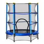 Kindertrampoline met veiligheidsnet - trampoline - speelgoed - blauw - Ø140 cm Kindertrampoline met veiligheidsnet - trampoline - speelgoed - blauw - Ø140 cm
