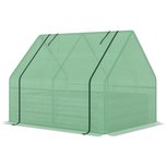 Kweekkas - Tuinkas - Foliekas - Broeikas - Kweektent - L180 x B90 x H90 cm - Groen Kweekkas - Tuinkas - Foliekas - Broeikas - Kweektent - L180 x B90 x H90 cm - Groen