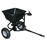 Getrokken strooiwagen voor zitmaaier - Tuintractor strooier aanhanger - 300cm strooibreedte Getrokken strooiwagen voor zitmaaier - Tuintractor strooier aanhanger - 300cm strooibreedte