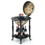 Costway - Wijnrek - Globebar - Wijnbar - Wereldbol bar - ⌀ 56 cm - Cremewit/Zwart Costway - Wijnrek - Globebar - Wijnbar - Wereldbol bar - ⌀ 56 cm - Cremewit/Zwart