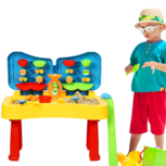 Costway - Zand en watertafel - Watertafel - Speeltafel - 31 delig - 70 x 35 x 72 cm Costway - Zand en watertafel - Watertafel - Speeltafel - 31 delig - 70 x 35 x 72 cm