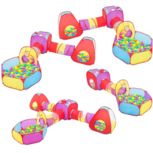 Speeltent - Speeltent met tunnel - Kruiptunnel - Ballenbak - Ballenbad - 200 ballen - XXL Megaset Speeltent - Speeltent met tunnel - Kruiptunnel - Ballenbak - Ballenbad - 200 ballen - XXL Megaset