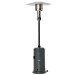 Terrasverwarmer - Terrasverwarmer gas - Heater - Staand - Verrijdbaar - Grijs - 81,5 cm x 81,5 cm x 225 cm Terrasverwarmer - Terrasverwarmer gas - Heater - Staand - Verrijdbaar - Grijs - 81,5 cm x 81,5 cm x 225 cm