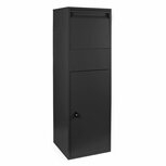 Pakketbrievenbus - XXL - Pakketbox - Brievenbus - Dropbox voor postpakketjes - 46 x 45 x 140 cm - Zwart Pakketbrievenbus - XXL - Pakketbox - Brievenbus - Dropbox voor postpakketjes - 46 x 45 x 140 cm - Zwart