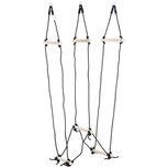 Klimtouw met houten sporten - Speelgoed - Buitenspeelgoed jongens - Buitenspeelgoed meisjes - 3-14 jaar - 88 x 40 x 165 cm Klimtouw met houten sporten - Speelgoed - Buitenspeelgoed jongens - Buitenspeelgoed meisjes - 3-14 jaar - 88 x 40 x 165 cm