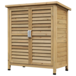 Dubbeldeurse Houten Tuinkast - Tuin opberger - Tuinberging - Tuinschuur - Voorraad kast - 138 x 65,5 x 160 cm Dubbeldeurse Houten Tuinkast - Tuin opberger - Tuinberging - Tuinschuur - Voorraad kast - 138 x 65,5 x 160 cm