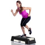 FitGoodz - Fitness Step - Aerobic Step Bankje - Antislip Oppervlak - Stepper - Verstelbaar In 3 Hoogtes - Zwart/Wit FitGoodz - Fitness Step - Aerobic Step Bankje - Antislip Oppervlak - Stepper - Verstelbaar In 3 Hoogtes - Zwart/Wit