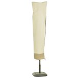 Parasolhoes - Parasolhoes voor zweefparasol - Beschermhoes - Parasolhoes staande parasol - beige/ koffie - Ø30 x 190 cm Parasolhoes - Parasolhoes voor zweefparasol - Beschermhoes - Parasolhoes staande parasol - beige/ koffie - Ø30 x 190 cm