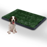 Puppy Toilet - Zindelijkheidstraining hond - Hondentoilet - Kunstgras - Puppy pads - 63 x 51 x 6 cm Puppy Toilet - Zindelijkheidstraining hond - Hondentoilet - Kunstgras - Puppy pads - 63 x 51 x 6 cm