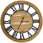Wandklok industrieel - Klokken - Wandklokken - muurdecoratie - 60 cm x 60 cm x 4 cm Wandklok industrieel - Klokken - Wandklokken - muurdecoratie - 60 cm x 60 cm x 4 cm