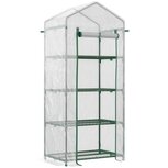Broeikas - Foliekas - Kweekkas - Tuinkas - Kweektent - Kas - Groen -70 cm x 50 cm x 160 cm Broeikas - Foliekas - Kweekkas - Tuinkas - Kweektent - Kas - Groen -70 cm x 50 cm x 160 cm