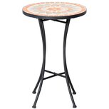 Tuintafel - Bijzettafel - Tuinmeubelen - Tafel - Ø35,5 cm