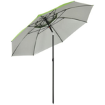 Parasol - Parasols - Kantelbaar - Tuin - Zonwering - Groen - ? 1,85,