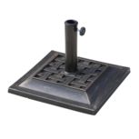 Parasolvoeten - Voet Parasol - Tuin -  Brons - L44 x B44 x H33cm